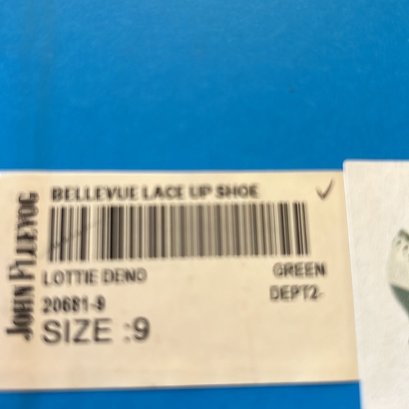 John Fluevog Lottie Deno lace up shoes size 9 slim fit - Picture 5 of 9